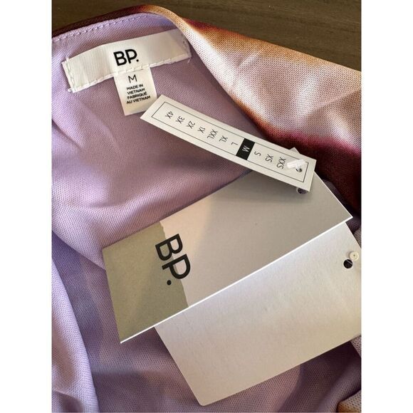 NWT BP. Pink Marble Slip Dress Medium Mesh Lace Trim Mini Y2K Coquette Summer - Picture 6 of 6